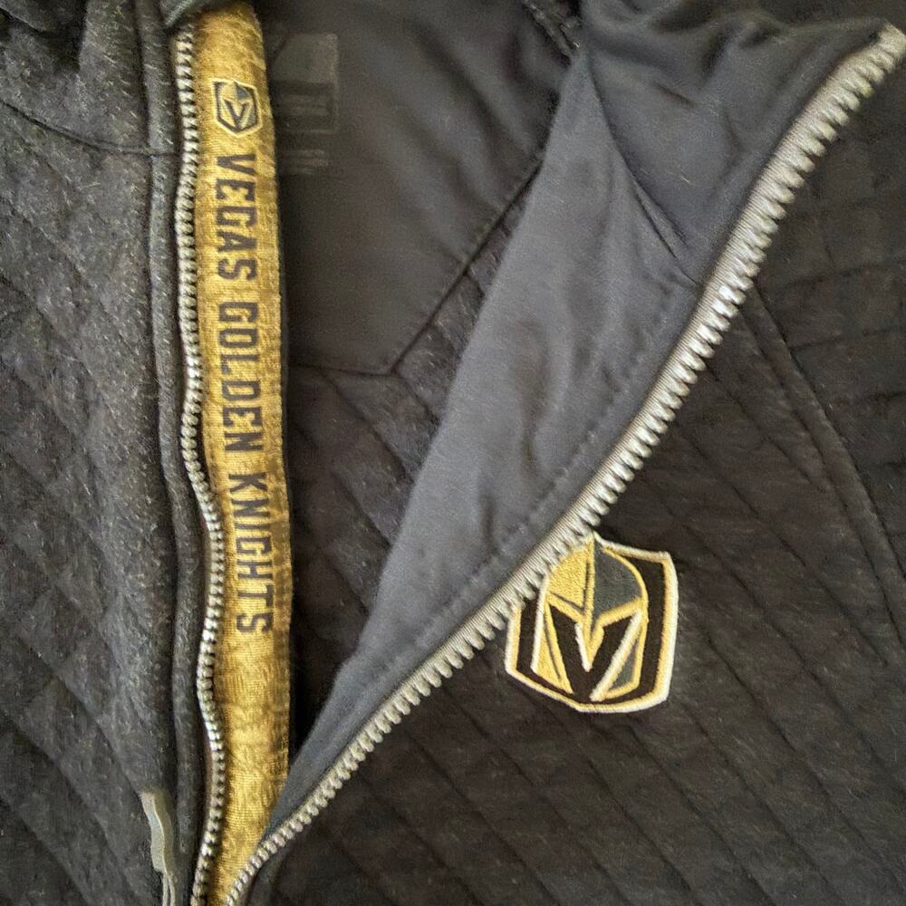 Vegas Golden Knights women’s small petite zip up jacket lightweight pckts hockey - Picture 5 of 12